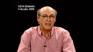 El último round de Alexis Argüello: el comentario de Carlos F. Chamorro en Esta Semana (2009)