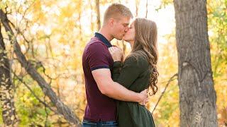 Annika + Johnn | Fall Engagement at Prospect Ponds