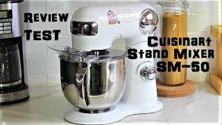 Cuisinart Stand Mixer Precision Master 5.5 Qt Review Test SM-50