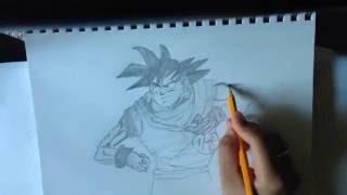 Dragon Ball Z Goku Sketch