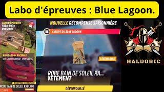 Forza Horizon 5 (FH5) Labo d'épreuves : Blue Lagoon. Un chouette petit GP.