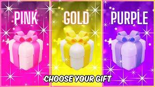 Choose your gift3 gift box challenge #wouldyourather  #chooseyourgift #pickonekickone #giftbox