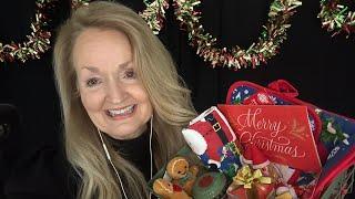 ASMR Make a Christmas Holiday Gift Basket with Me  