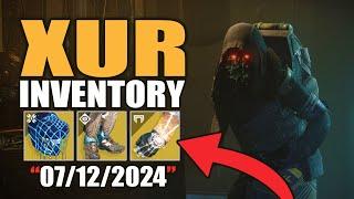 Wait WHAT XUR Selling "Exotic's Weapons Armor" All classes | 07/12/2024