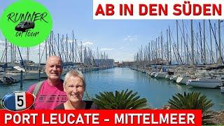 HIER IST REICHLICH PLATZ - ZURÜCK AM MITTELMEER | PORT LEUCATE | FRANKREICH-TOUR MIT DEM WOHNMOBIL