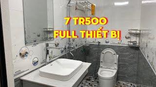 TRỌN BỘ THIẾT BỊ VỆ SINH PHÒNG TẮM GIÁ 7.500.000 | HIỆU LÀO CAI