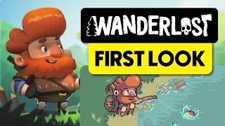 NEW SURVIVAL GAME! Wanderlost Gameplay (Wanderlost Demo)