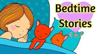 Sleep Meditation for Kids BEDTIME STORIES 4 in 1 Sleep Stories Collection