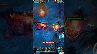 7.38b - Oh my God Storm Spirit works ad intended in Dota 2  #dota2 #dota2short #shotrs