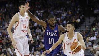 China @ USA July 26 2016 Olympic Basketball Exhibition FULL GAME HD 720p English