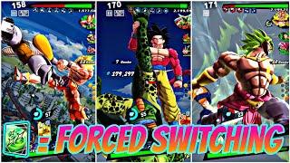 CHARACTERS WHO CAN FORCED SWITCHING WITH SPECIAL ART'S CARD !! IN DRAGON BALL LEGENDS