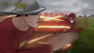 Flash Vs Flash Justice Society World War II