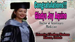 GLADYS JOY AQUINO GRADUATION DAY...CONGRATZ