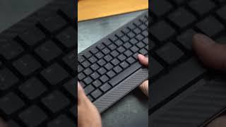 Carbon fiber panel Lofree EDGE  #mechanicalkeyboard