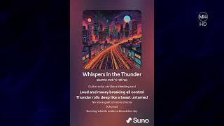 Erster Test mit Suno AI | Whispers In the Thunder | MKNR Musik