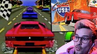 Yuri plays Old Car Games - Cruis'n USA for N64