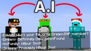 I added A.I. Chatbot to YouTubers - OpenAI + Minecraft