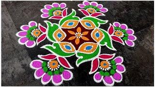 Pongal Special Rangoli Design 2025/ Margazhi / Rangoli / Kolam / Muggulu / New / Sashti Pooja / Easy