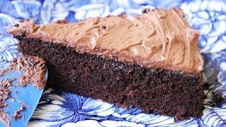 Quick & Easy Chocolate Cake - No eggs. No butter. One bowl.