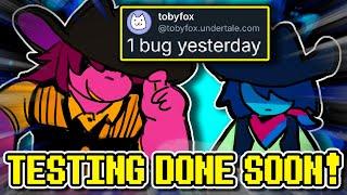 Deltarune's Testing is Totally Almost DONE!