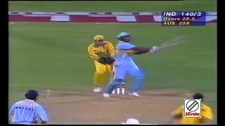 Sanjay Manjrekar CLASSY 62 vs Australia @MUMBAI 1996 | All 7 Boundaries |