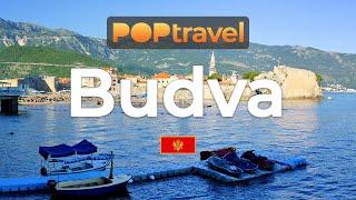 Walking in BUDVA / Montenegro - Around the Old Town - 4K 60fps (UHD)