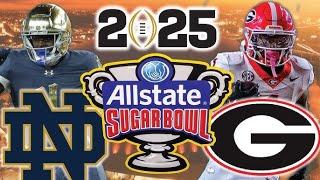 LIVE Play by play for the Sugar bowl Notre Dame vs Georgia