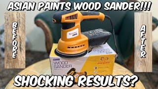 ASIAN PAINTS WOOD SANDER #powertools #asianpaints