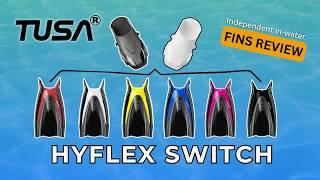 Design Your Own Scuba Fins with TUSA Hyflex Switch! [Fins Review 2024]