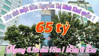 Bán nhà mặt tiền đường Nguyễn Thị Minh Khai quận 1