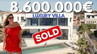 Luxus 8.6 Millionen Villa auf der Klippe des Hafens von Port Adriano | SOLD