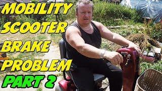 Part 2 Mobility Scooter Won't Work Motor Brake Problem | Shoprider