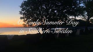 KR&ESP SUB) A Lovely Early Summer Day in Southern Sweden | 스웨덴에서의 눈부신 초여름, 정원 가꾸기와 비건 바베큐