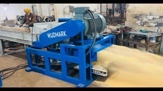 Sawdust Making Machine, Wood Sawdust Machine. WUDMARK Burada Machine, Call +91 94659-77877