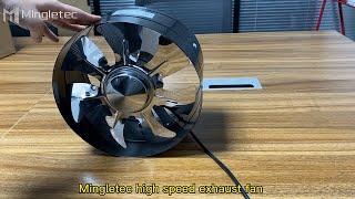 10 inch high speed exhaust fan #mingletec #exhaustfan #factory #manufacturer #youtubeshorts #fyp