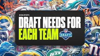 The BIGGEST DRAFT NEEDS for all 32 NFL teams | 2025 NFL Draft Preview