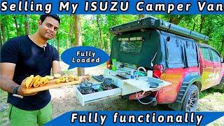 Selling My ISUZU Camper Van | Fully Loaded and functionally