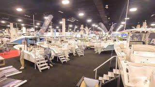 2024 FORT LAUDERDALE BOAT SHOW ALL CENTER CONSOLES WALKTHRU