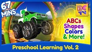 Preschool Learning Compilation | Vol 2 | Shapes, Colors Math and More!