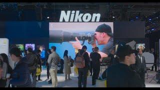 Nikon CES 2024 Booth Experience in Las Vegas