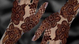 Very Unique & Stylish Bold Mehndi Designs For Back Hand ll Easy Latest Mehndi Designs ll Easy Simple