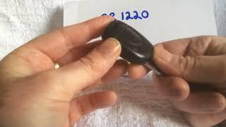 How To Change A Renault Kangoo / Clio Remote Key Fob Battery Without Struggling!