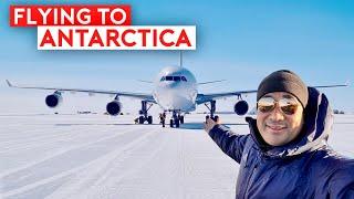 EXTREME FLIGHT - Landing on Antarctica Ice Runway