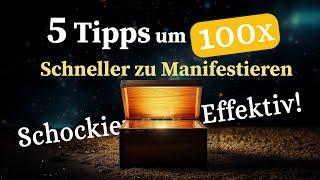 5 Tricks für Turbo-Manifestation: 100x Schneller Erfolg!