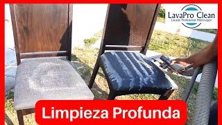 Como se Lavan diferentes muebles  con Maquinas de  Inyeccion y Succion