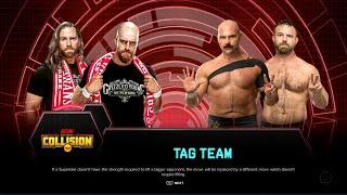 AEW Collision FTR vs Grizzled Young Vets