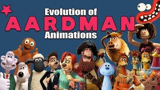 Evolution of Aardman Animations Films and TV Shows (1980-2023)