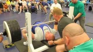 Jon Stoklosa , Special Olympics Athlete bench presses 390 lbs  easily