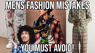 MENS FASHION MISTAKES YOU MUST AVOID! Mens Fashion Trends 2024