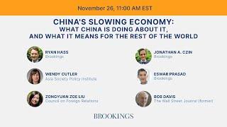 China’s slowing economy: What China is doing about it, and what it means for the rest of the world